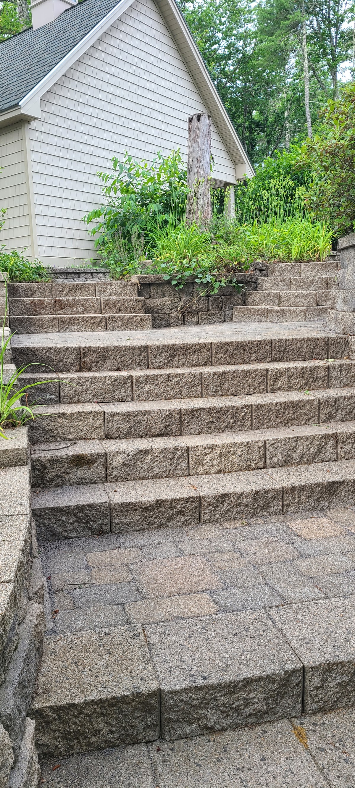 Professional patio installation in Sanford